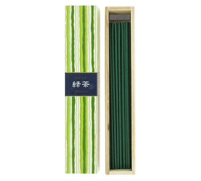 Kayuragi Incense - Green Tea 40 Sticks