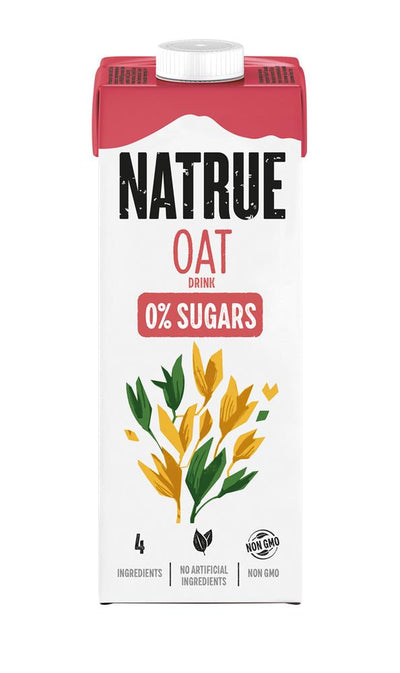 Oat drink 0% sugars UHT