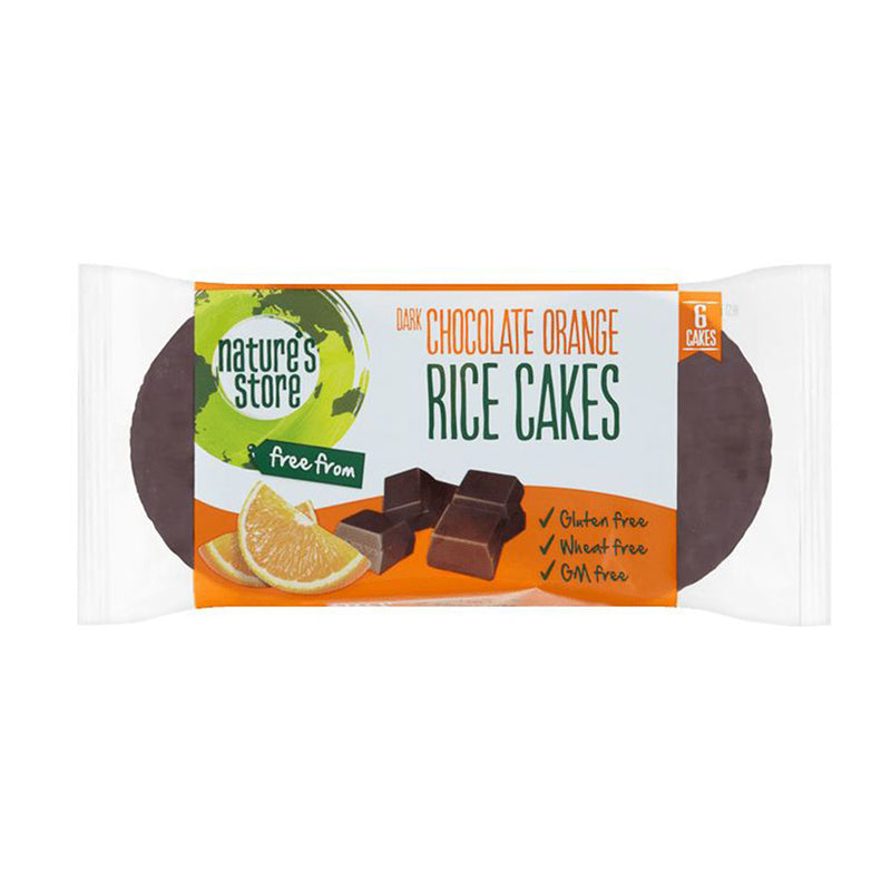 Dark Choc Orange Rice Cake 100g