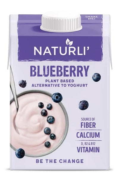 Naturli Plant Based Blueberry Yoghurt 500g