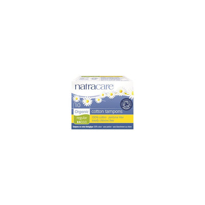 Organic Non-Applicator Tampons Regular x 10