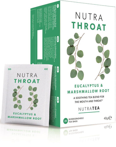 Nutra Throat Tea - 20 Herbal Tea Bags