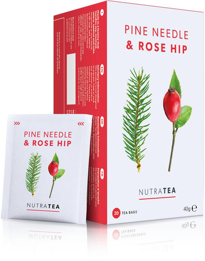 NutraTea Pine Needle & Rose Hip- 20 Tea Bags