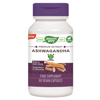 Ashwagandha Premium extract 60 Vegan capsules