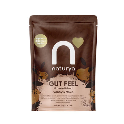 Naturya Gut Feel Flaxseed Blend Cacao & Maca 240g