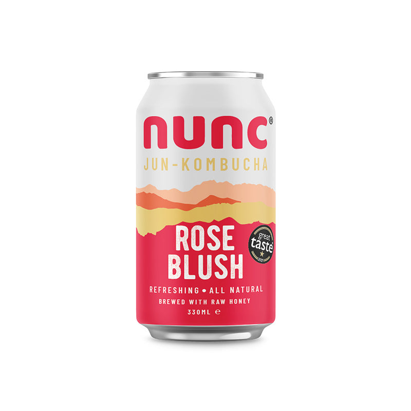 Rose Blush Jun-kombucha