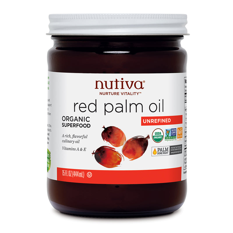 Nutiva Organic Red Palm Oil 444ml