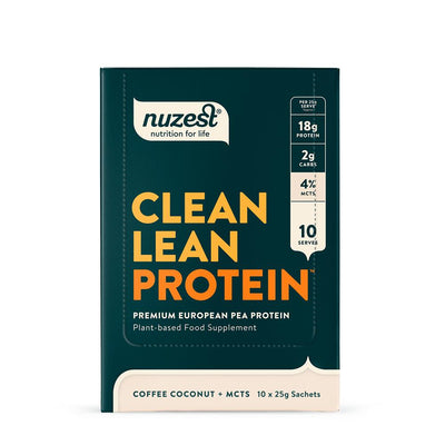 Clean Lean Protein 10x25g Sachet Box Coffee Coconut + MCTs