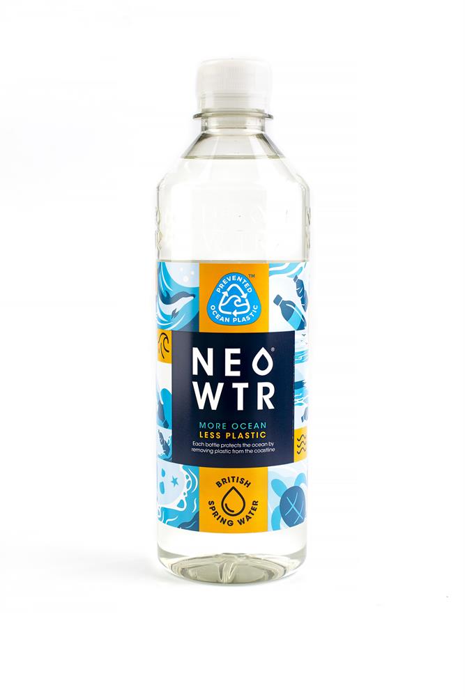 NEO WTR British Spring Water - 100% RPet Ocean-Bound Bottle 500ml