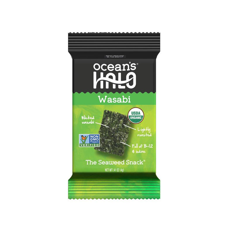 Wasabi Organic Seaweed Snack 4g