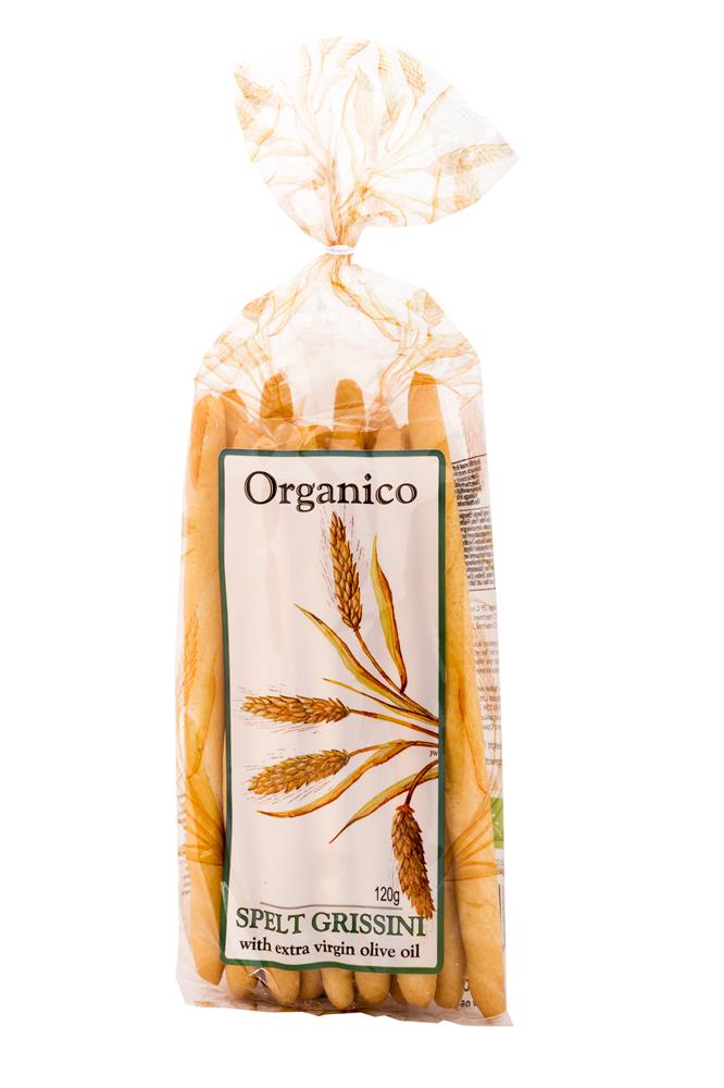 Organic Spelt Grissini 120g