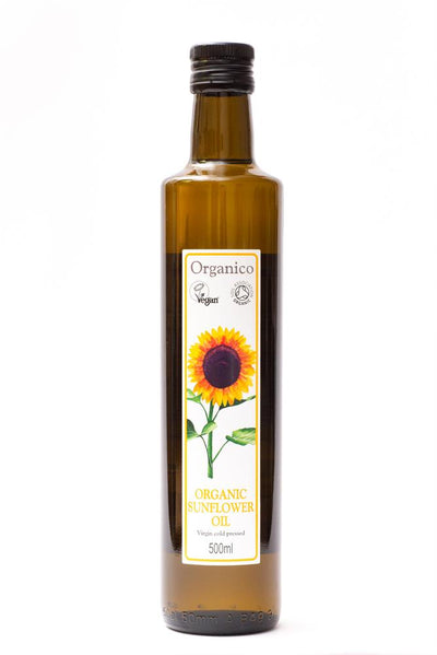 Organico Organic Virgin Cold-pressed Sunflower Oil 500ml