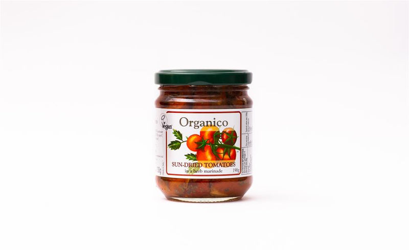 Organic Sun-dried Tomatoes in Oil 190g