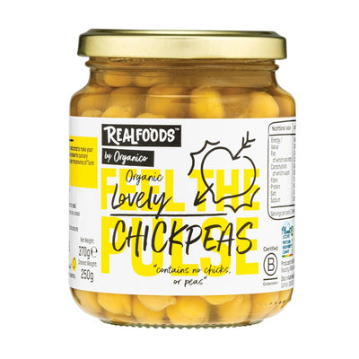 Organic Chickpeas in Water 370g