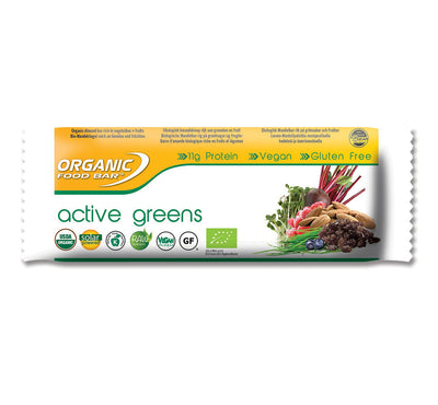 Organic Active Greens Bar 70g