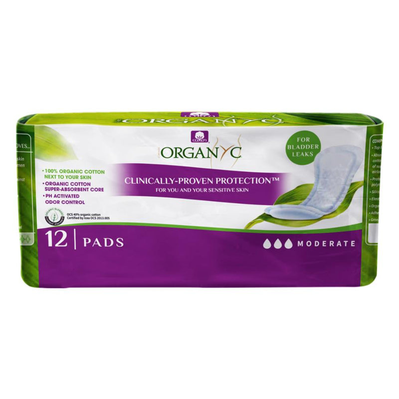 Light Incontinence - Moderate Pads - 12