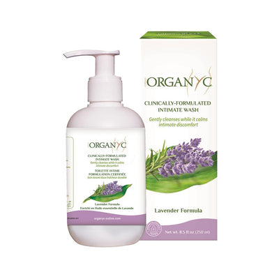 Organyc Intimate Wash with Lavender