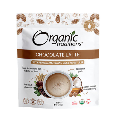 Organic Chocolate Latte Ashwagandah 150g