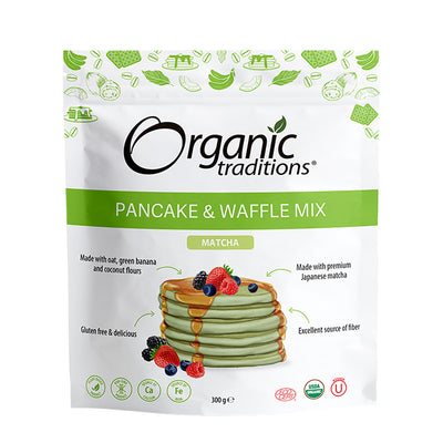 Organic Pancake & Waffle Mix Matcha 300g