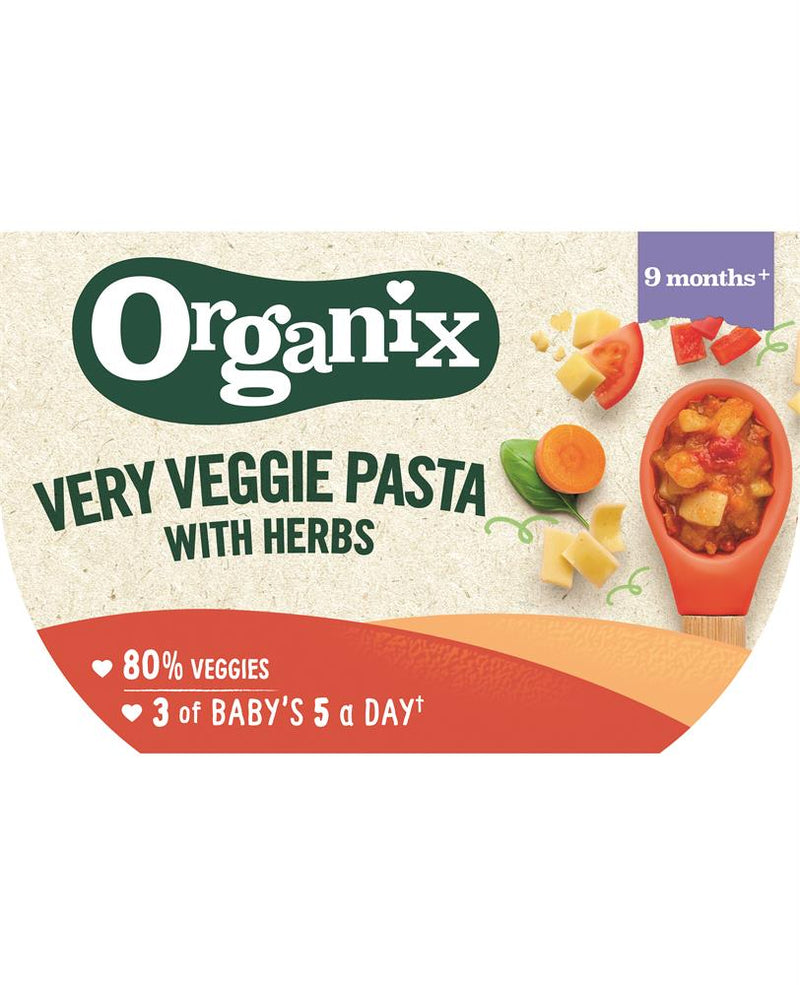 Organix Very Veggie Pasta with Herbs (190g)