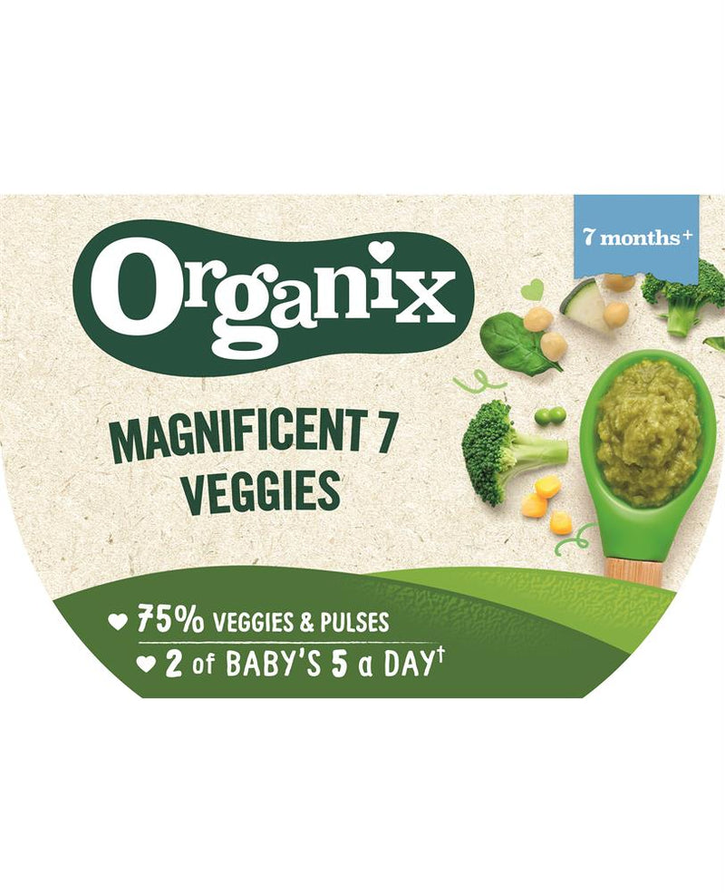 Organix Magnificent 7 Veggies (130g)