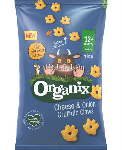 Cheese & Onion Gruffalo Claws Multipack 4 x 15g