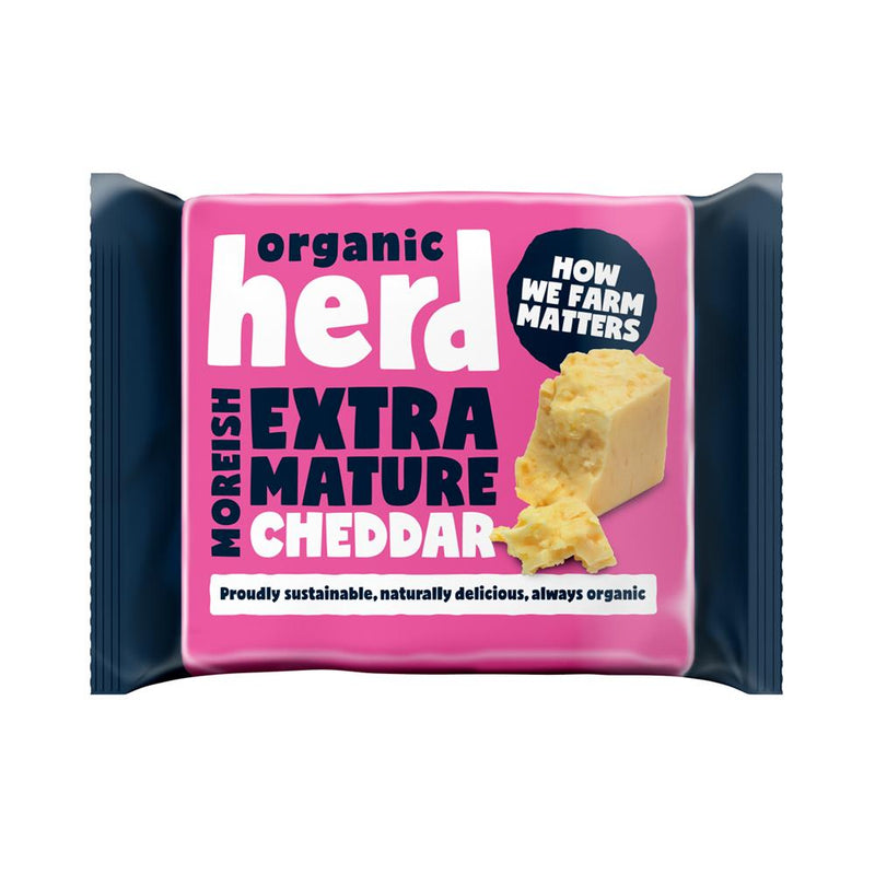 Organic Extra Mature Cheddar Cheese 200g