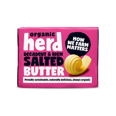 Organic Herd Salted Butter 250g