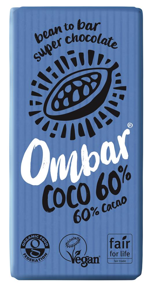 Ombar Coco 60% 35g organic and vegan