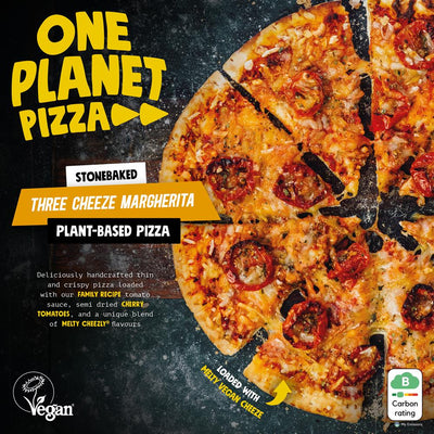 Three Cheeze Margherita Vegan Pizza 320g