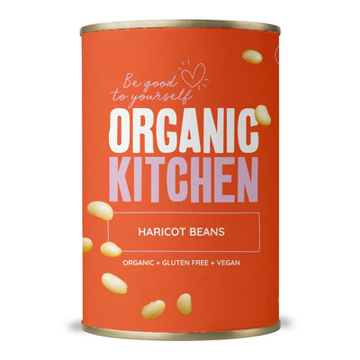 Organic Haricot Beans 400g (Damaged)