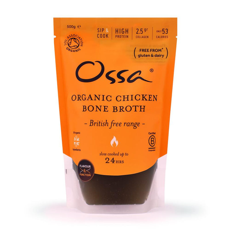 Organic and Free Range Chicken Bone Broth 500ml