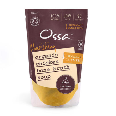 Organic Ginger & Turmeric Bone Broth Soup 500ml