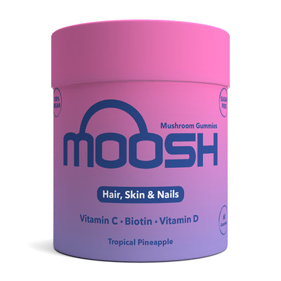 Moosh Mushroom Gummies 60 gummies - Hair Skin & Nails