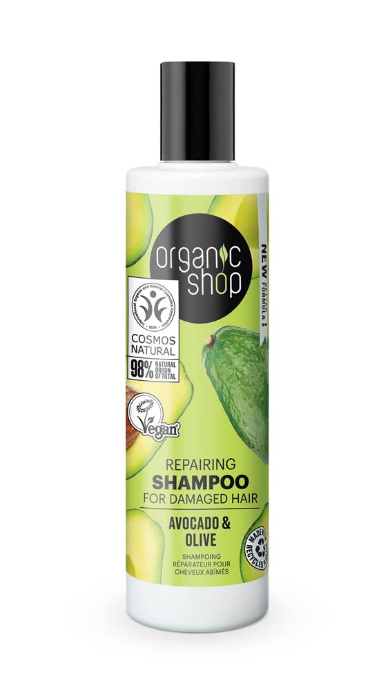 OS Repairing Shampoo for Damaged Hair Avocado&Olive (280ml)