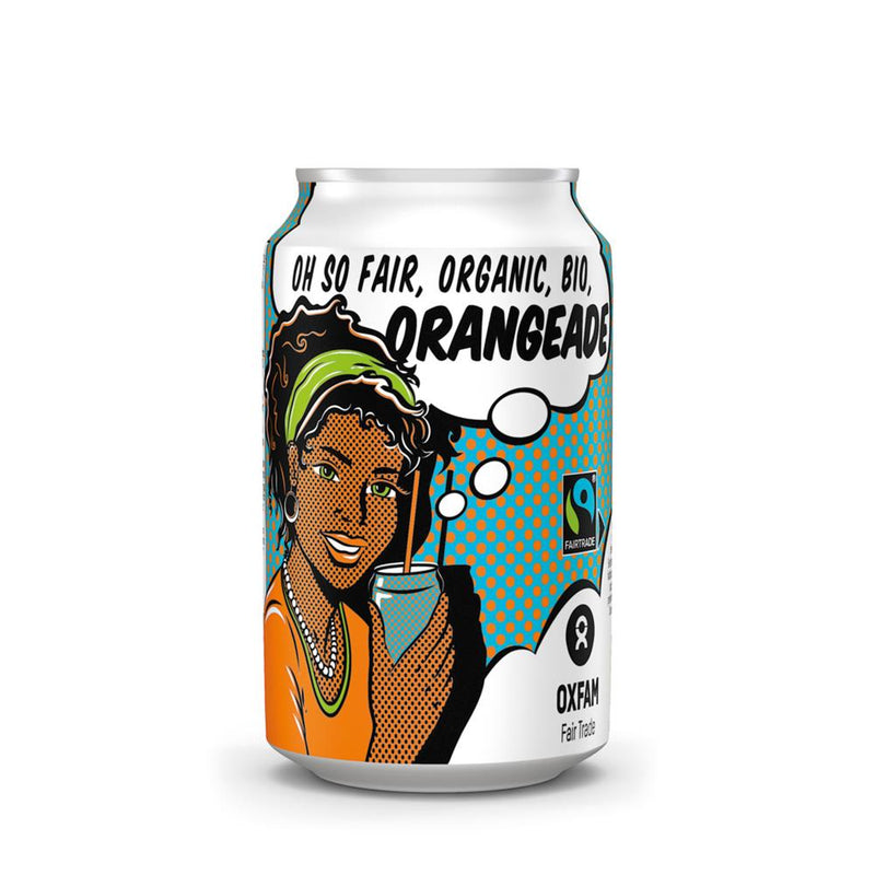 OXFAM FAIR TRADE ORGANIC Orangeade 330ml