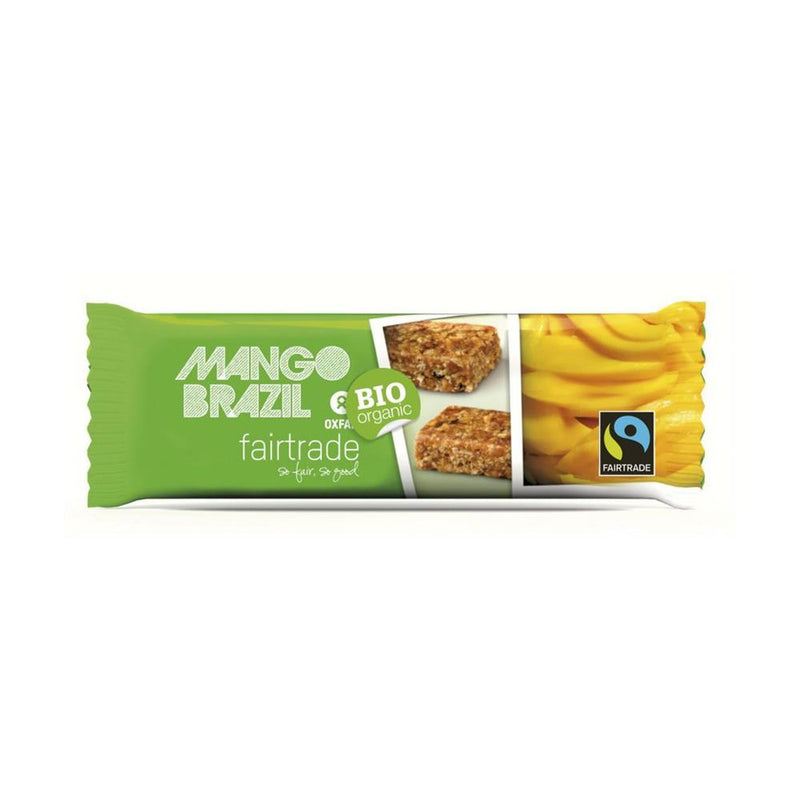 OXFAM FAIR TRADE - ORGANIC Mango-Brazil Nut Bar 40g