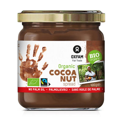 OXFAM - ORGANIC Hazelnut Cocoa Spread no Palm Oil 400g