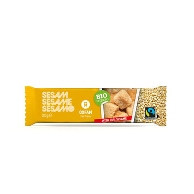 OXFAM FAIR TRADE - ORGANIC Sesame Bar 20g