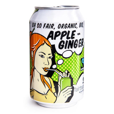 Oxfam Fair Trade - ORGANIC Apple-Ginger 330ml