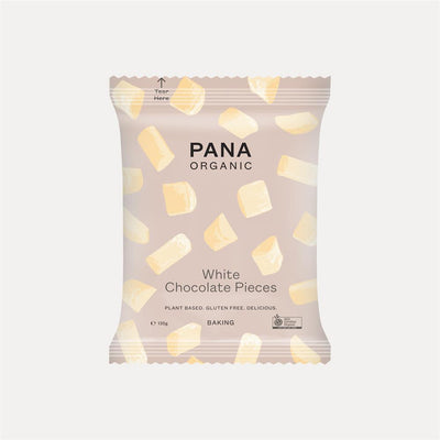 White Chocolate Baking Pieces 135g - Vegan, Organic, GF