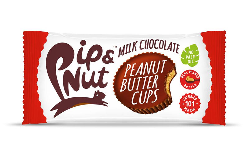 Pip & Nut Milk Chocolate Peanut Butter Cups 34g