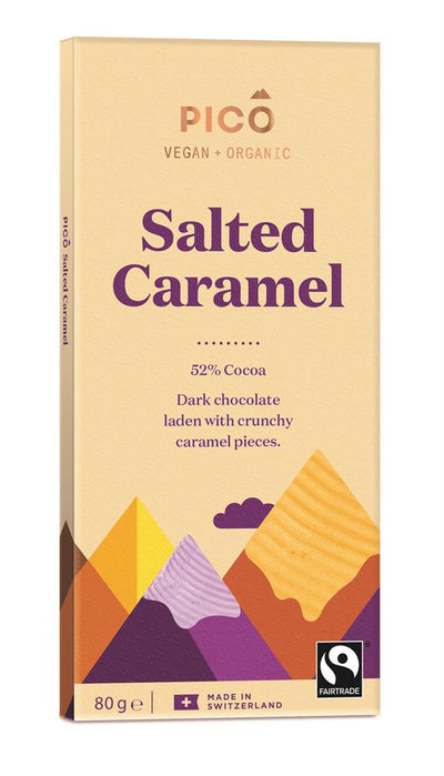 Pico Organic Salted Caramel Chocolate (80g)