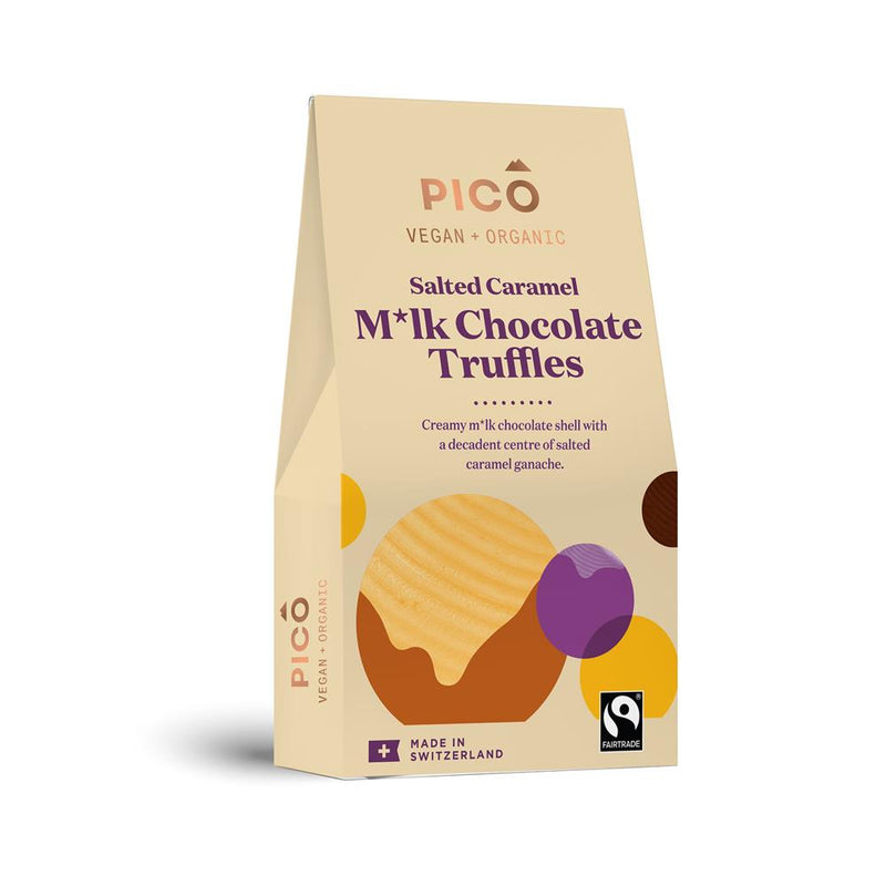 Pico Organic Salted Caramel Chocolate Truffle  (8 x 12g)