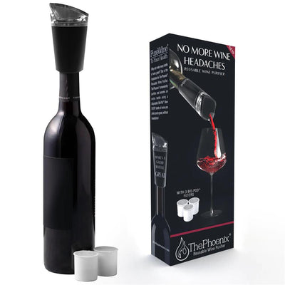 The Phoenix Starter Kit Noir - Reusable Wine Purifier