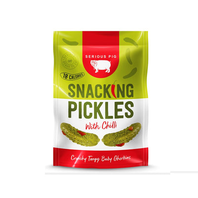 Serious Pig Snacking Pickles with Chilli 40g