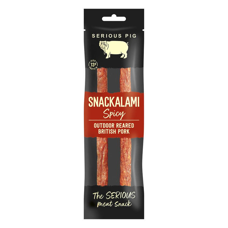 Serious Pig Snackalami Spicy 30g