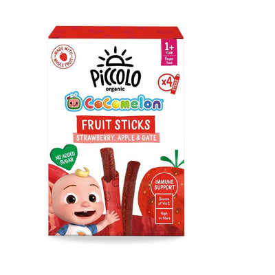 Piccolo Organic Strawberry Sticks 4x17g