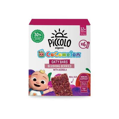 Piccolo Organic Blushing Berries Oaty Bar 6x23g