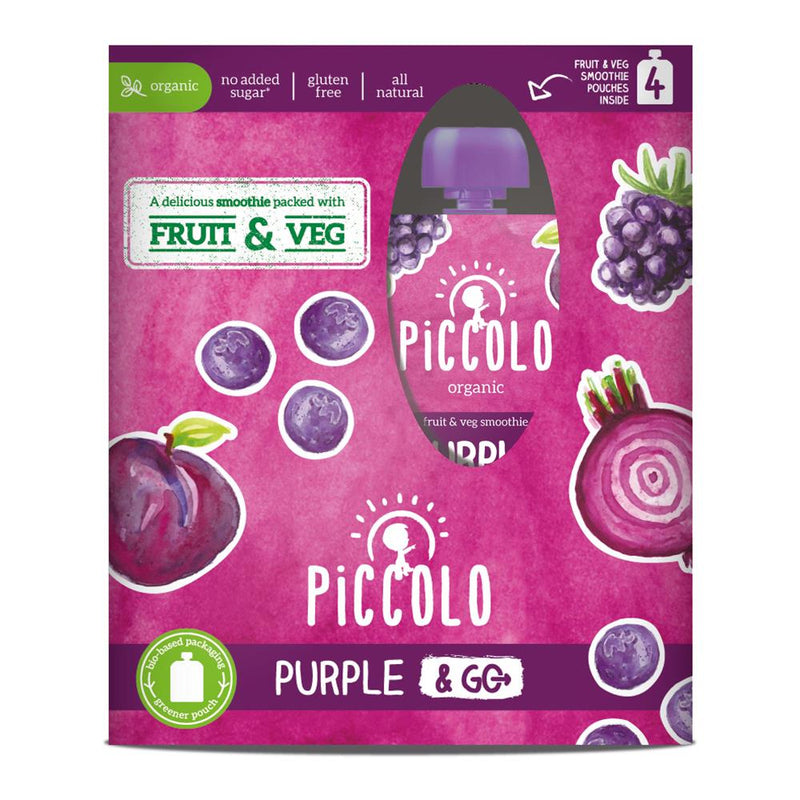 Organic Mighty Purple Smoothies 4 x 90g